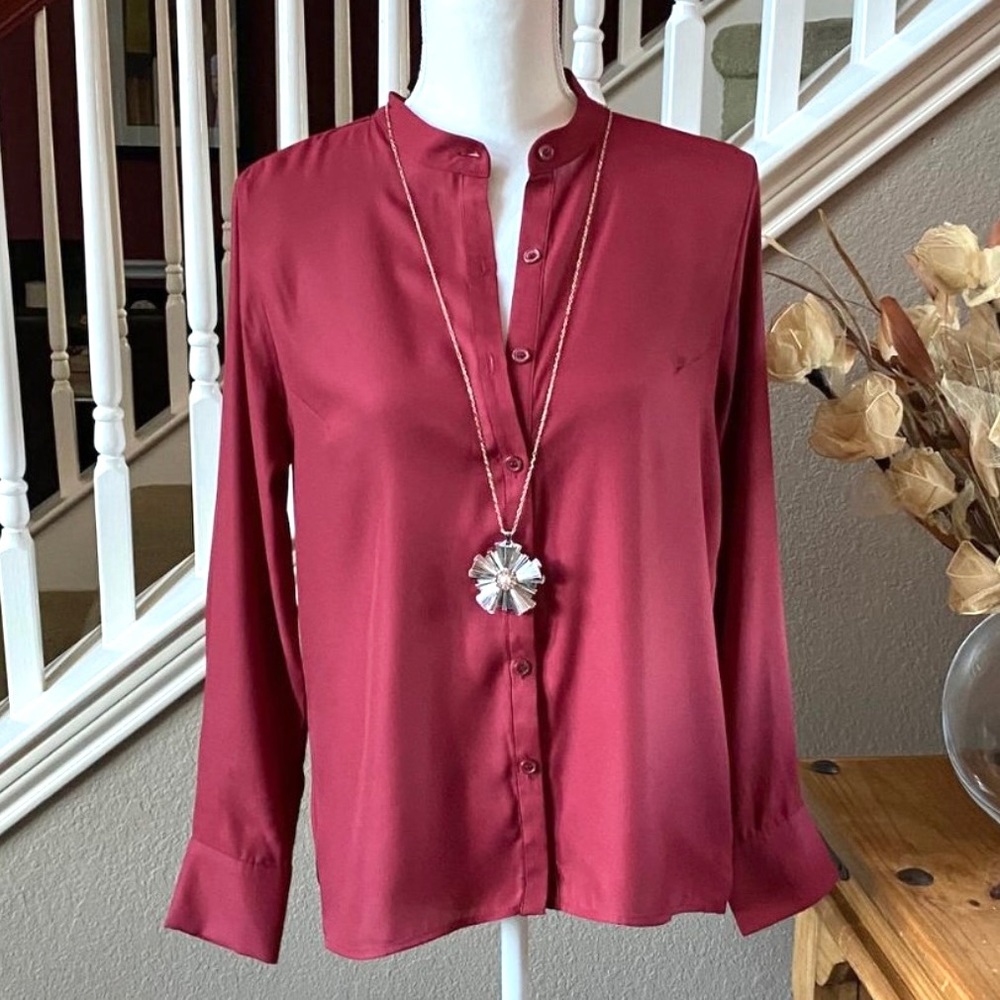 Ro & De Drape Back Shirt